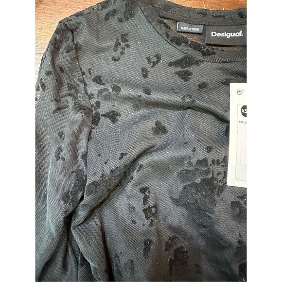 Desigual Women's Woman Knit T-Shirt Long Sleeve - Picture 7 of 10